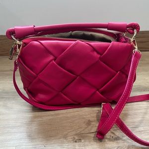 Stella Bianca Woven Handbag